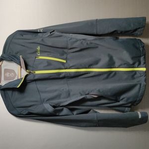 Cabela's xpg windbreaker jacket grey lt